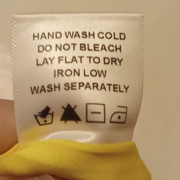 Majorelle yellow slip dress XL ๐๐๐๐ - Picture 9 of 9